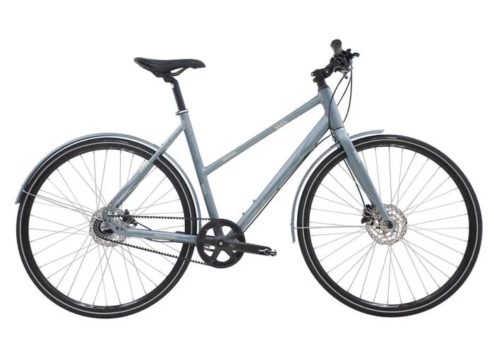 MBK Concept 4Four dame citybike i lysegrå (remtræk)