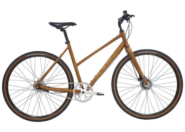 MBK Octane Gravel Urban 7g Shimano rullebremse mat guld kobber