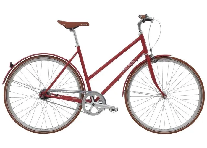 Raleigh Kent Mat Dame Rød