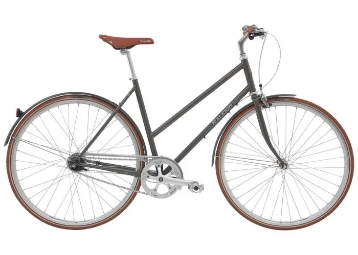Raleigh Kent mat grå brun Dame