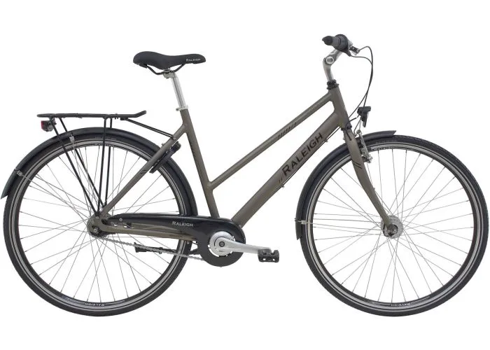 Raleigh Sprite Alu Dame 7g fodbr. mat mørk grå