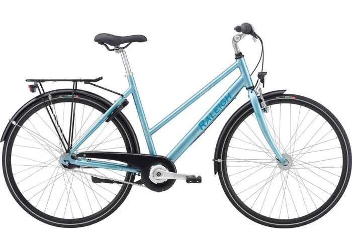 Raleigh Sprite Alu Dame Lyseblå
