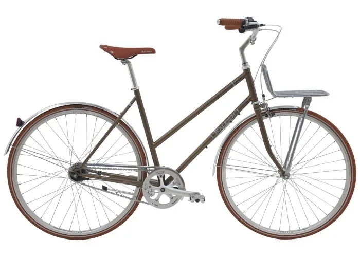 Raleigh Yate Cargo 7g Shimano Nexus fodbr. mat sølv lilla
