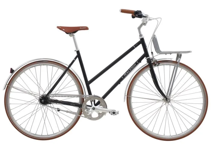 Raleigh Yate Cargo 7g Shimano Nexus fodbr. Mat Sort