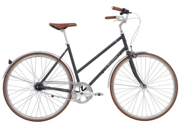 Raleigh Yate Cargo Mørkegrå (Med frontlad)